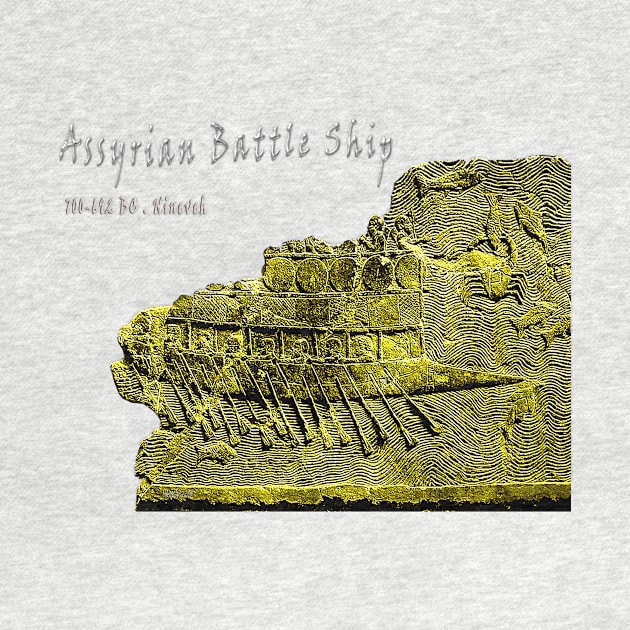 Assyrian Warship by mindprintz